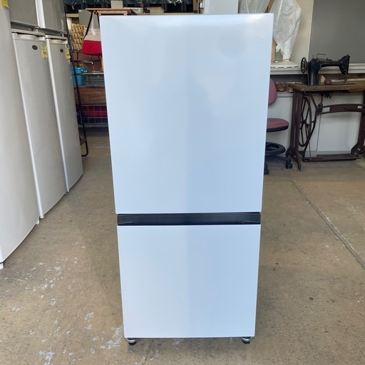 ふじわら さゆき ハイセンス 2D冷凍冷蔵庫 HR-D15A 2017年製 1244番 Hisense✨2ドア冷凍冷蔵庫✨HR-D15A‼️