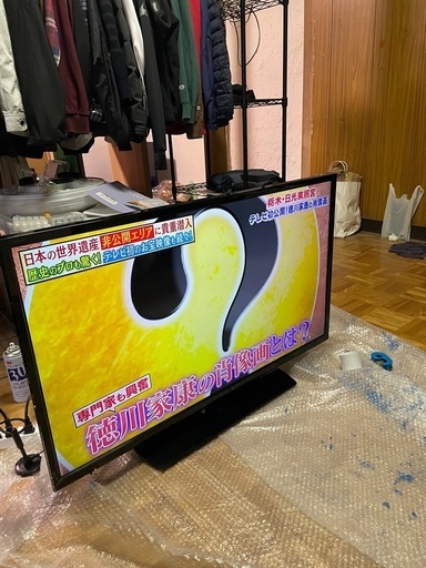 シャープ　TV　AQUOS 40型 2016年製