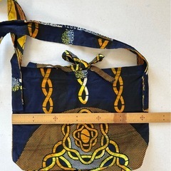 アフリカンコットン　ハンドメイド　バッグの画像