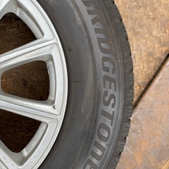 215/65r16アルミホイール　スタッドレスタイヤの画像
