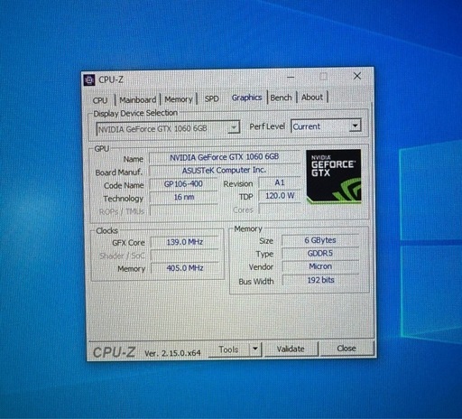 自作ゲーミングPC i7 6700k GTX1060 メモリ16GB Win10