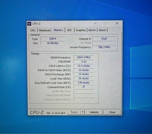 自作ゲーミングPC i7 6700k GTX1060 メモリ16GB Win10