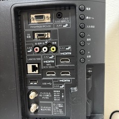 シャープテレビの画像