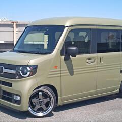 車中泊カスタム仕様！令和4年57000k最上級N-VANターボ＋...