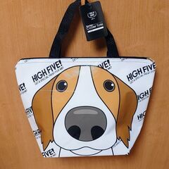 いぬ柄🐶保冷バッグ／500mlペットボトル６本収納可能サイズ✨新...