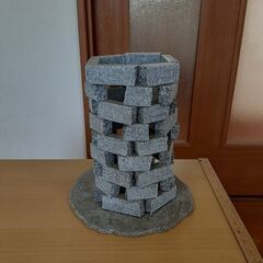 庵治石のオブジェ