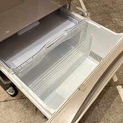 《売約済》【武蔵小山店】 MR-B46C 三菱 冷蔵庫 MITSUBISHI 大型冷蔵庫 5ドア 455L フレンチドア 観音開き 自動製氷 真ん中野菜室 高年式 ノンフロン 静音 省エネ 家電 大容量 ファミリー向け ガラストップ スマートデザイン キッチン家電 中古 美品 格安 引越し 家電セット 一人暮らし 二人暮らし 家族向け 2018年製 3ドア　３ドア　４ドア　4ドア　500Lの画像