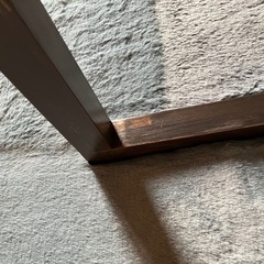 ヘリンボーンローテーブルの画像