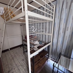はしご付ベッドの画像