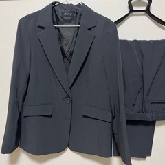 購入時¥7,500→¥1,500 レディーススーツ　大きめ　グレ...