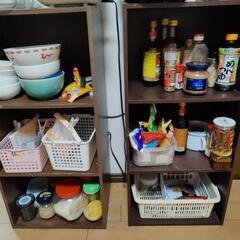 キャビネットの収納