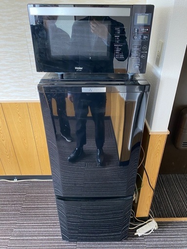 冷蔵庫と電子レンジ