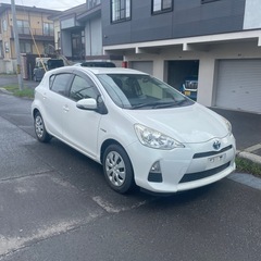 車検付アクア　Gブラックソフトレザー