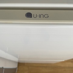 ユーイング U-ING UR-F110H-W 冷蔵庫 （110L・右開き） 2ドア スターリングホワイト 2016年製の画像