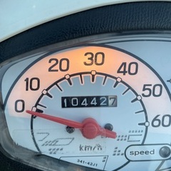 スズキ　レッツ50cc 実働車の画像