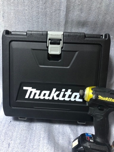 マキタ18vインパクトドライバTD171D中古品、オリジナルハウジング