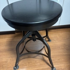 【受け渡し予定者決定しました】ウッド アイアンスツール