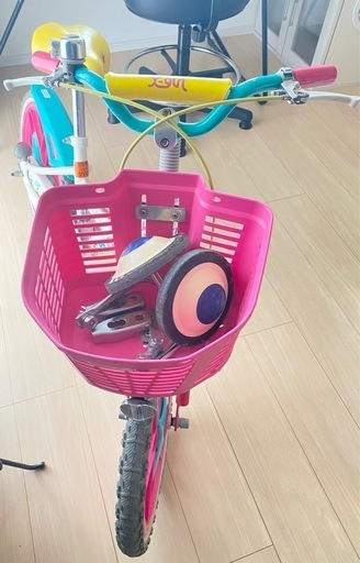 sold 注文 out】子供用自転車 補助輪付き