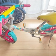 子供用自転車　補助輪付き