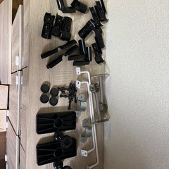 【イレクターDIY大量】イレクターパイプ　メッシュパネル　突っ張り棒 接合 パーツ セットの画像