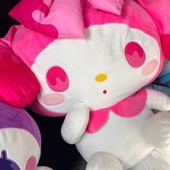 サンリオぬいぐるみクロミちゃん＆マイメロBIG2体セットの画像