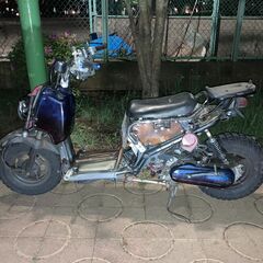 50cc【現地引き取り※配送要自己手配】AF58ズーマーFI　車番180——— エンジン始動OK 要載せ替えの画像