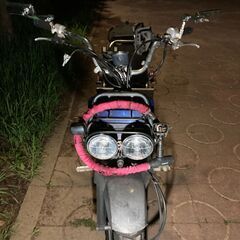 50cc【現地引き取り※配送要自己手配】AF58ズーマーFI　車番180——— エンジン始動OK 要載せ替えの画像