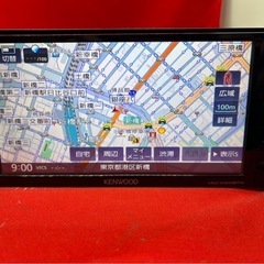 ⭐︎美品⭐︎KENWOOD 2024地図　MDV-D404BTW 新品バックカメラ付の画像