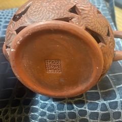 アンティーク【中国茶器】『茶器セット（急須・茶碗6個お盆）の画像