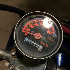 50cc【現地引き取り※配送要自己手配】AF58ズーマーFI　車番180——— エンジン始動OK 要載せ替えの画像