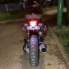 50cc【現地引き取り※配送要自己手配】AF58ズーマーFI　車番180——— エンジン始動OK 要載せ替えの画像