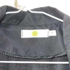 春物　黒コート🧥の画像