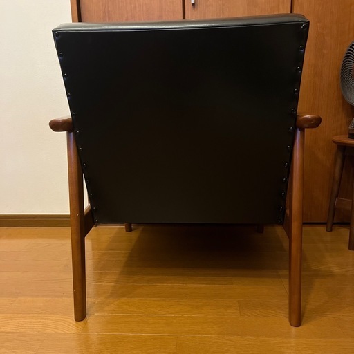 カリモク60 Kチェア　1シーター　ブラック
