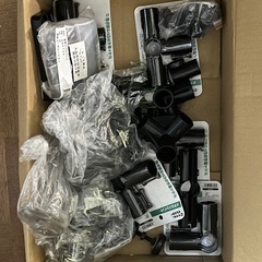 【イレクターDIY大量】イレクターパイプ　メッシュパネル　突っ張り棒 接合 パーツ セットの画像