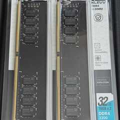 メモリ　DDR4 16GBx2 PC4-25600 3200Mh...