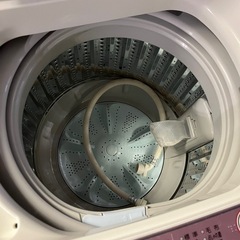 AQUA アクア 全自動洗濯機 6.0kg AQW-KS6F 送風・簡易乾燥の画像