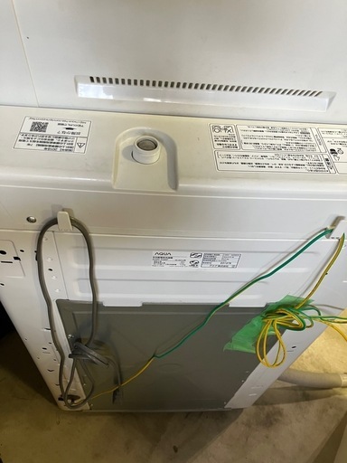 AQUA アクア 全自動洗濯機 6.0kg AQW-KS6F 送風・簡易乾燥