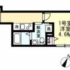 💙フリーレント1ヶ月☆敷礼０☆｟1K｠相模原市☆小田急相模原駅から徒歩6分！閑静な住宅街！高速インターネット無料！オートロック付きで安心！バス・トイレ別！💙≪101≫ - 不動産