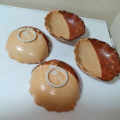 未使用　京都たち吉　葉の形をしたおしゃれでセンスの良い器の画像