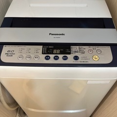 Panasonic 6㎏ 洗濯機【NA-F60PB7】の画像