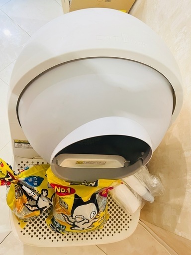 ネコの自動トイレ