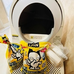 ネコの自動トイレの画像