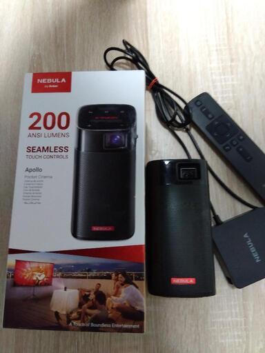 Anker Nebula Apollo プロジェクター本体 Amazon.co.jp: Anker Nebula (ネビュラ) DLP HDMI usb Apollo