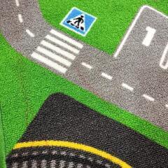 IKEA STORABO ストラボ ラグ プレイマット 道路デザインの画像