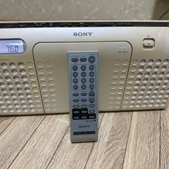 SONY 日本語表記のスリムデザイン 語学学習に役立つ再生速度調整 SONY CDラジオZS-E70の画像