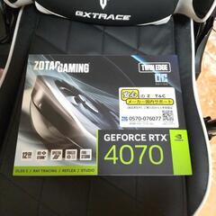 ZOTAC RTX 4070の画像