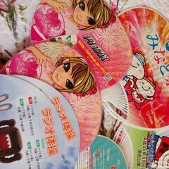 いろいろなうちわ　９枚の画像