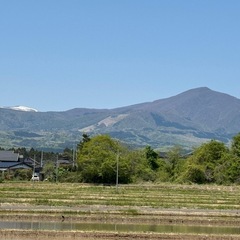 七北田川🏞️から泉ヶ岳⛰️を望む根白石にゆったりとした敷地で理想...