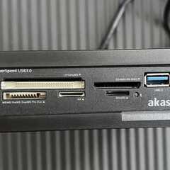 内蔵カードリーダー　akasa USB3.0対応 [AK-ICR...