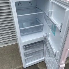 【まとめてお得】可愛い一人暮らしセット　冷蔵庫　洗濯機　電子レンジ　炊飯器　4点セット　ピンク　一人暮らし　単身赴任の画像